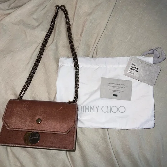 Brand New Cute Jimmy Choo crossbody bag 100% Authentic - Picture 3 of 3